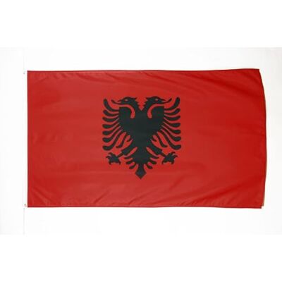 Bandera Albania 250x150cm - Bandera Albania - Nuevo Bandera Albania 250x150cm - Bandera Albania - Nuevo