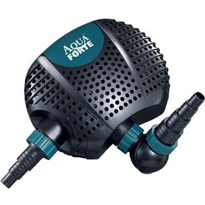 AquaForte O-3500 Plus, 25 vatios, caudal 3,5 m3/hora, altura 3 metros, longitud del cable 10 metros, para cursos de agua, cascadas, fuentes, filtros AquaForte O-3500 Plus, 25 vatios, caudal 3,5 m3/hora, altura 3 metros, longitud del cable 10 metros, para cursos de agua, cascadas, fuentes, filtros
