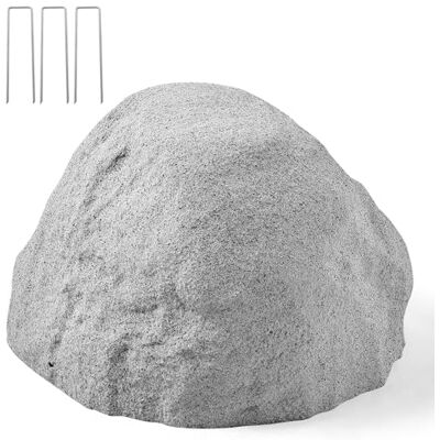 VEVOR Cubierta de Roca Artificial para Jardín, Aspecto Realista, Piedra Hueca Falsa para Ocultar Bomba de Pozo, para Césped, Piscinas, Paisajismo Exterior, Gris, Tamaño Pequeño, 460 x 390 x 280 mm VEVOR Cubierta de Roca Artificial para Jardín, Aspecto Realista, Piedra Hueca Falsa para Ocultar Bomba de Pozo, para Césped, Piscinas, Paisajismo Exterior, Gris, Tamaño Pequeño, 460 x 390 x 280 mm