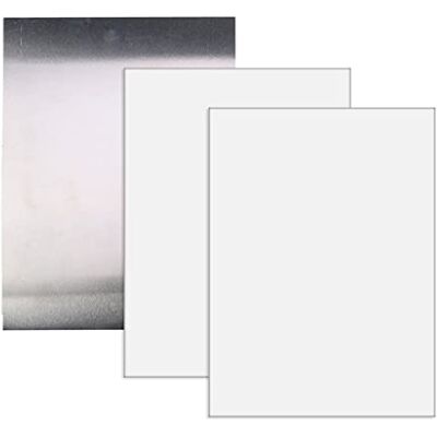 Buxuaaaa 3 placas de sublimación de aluminio para fotos de metal para póster de pared para impresión térmica por sublimación de fotos, letrero de aluminio en blanco Buxuaaaa 3 placas de sublimación de aluminio para fotos de metal para póster de pared para impresión térmica por sublimación de fotos, letrero de aluminio en blanco