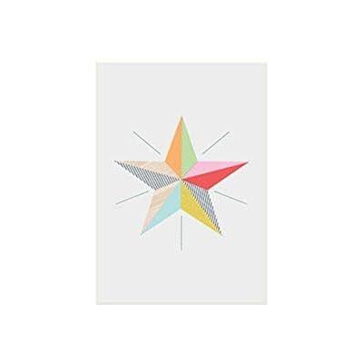 Little Design Haus Póster impreso con paspartú (24 x 30 cm), multicolor Little Design Haus Póster impreso con paspartú (24 x 30 cm), multicolor