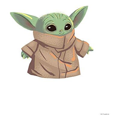 Komar 50 x 70 cm Star Wars Mandalorian The Child Cutie Baby Yoda, decoración, mural, póster, impresión artística, tamaño marco, WB-SW-006-50 x 70, multicolor Komar 50 x 70 cm Star Wars Mandalorian The Child Cutie Baby Yoda, decoración, mural, póster, impresión artística, tamaño marco, WB-SW-006-50 x 70, multicolor