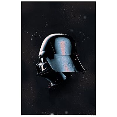 Komar Star Wars Classic Helmets Vader Póster (50 x 70 cm, sin marco) Komar Star Wars Classic Helmets Vader Póster (50 x 70 cm, sin marco)