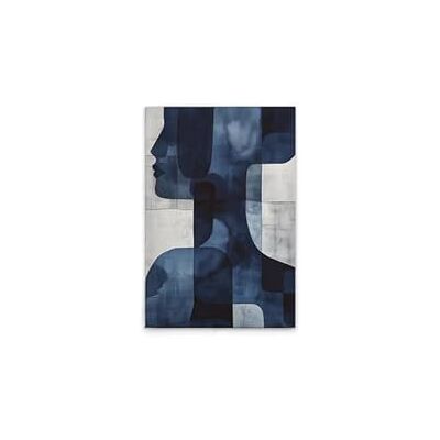 A.S. Création WTD Lienzo decorativo (40 x 60 cm), diseño de cara abstracta A.S. Création WTD Lienzo decorativo (40 x 60 cm), diseño de cara abstracta