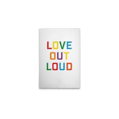 A.S. Création WTD Lienzo decorativo (40 x 60 cm), diseño de loud, multicolor A.S. Création WTD Lienzo decorativo (40 x 60 cm), diseño de loud, multicolor
