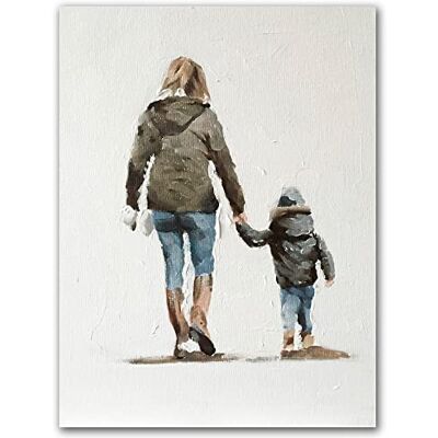 James Coates Póster de pared con impresión artística de madre e hijo, 40,6 x 30,5 cm (A3) James Coates Póster de pared con impresión artística de madre e hijo, 40,6 x 30,5 cm (A3)
