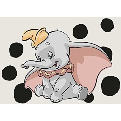 Komar Dumbo Dots Landscape – Tamaño: 70 x 50 cm – Comar – Póster de pared – Póster, impresión artística (sin marco), Disney Komar Dumbo Dots Landscape – Tamaño: 70 x 50 cm – Comar – Póster de pared – Póster, impresión artística (sin marco), Disney