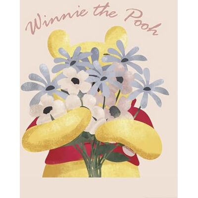 Komar Disney Winnie the Pooh Into The Blooms Cuadro decorativo para pared infantil (40 x 50 cm), diseño de Winnie the Pooh Komar Disney Winnie the Pooh Into The Blooms Cuadro decorativo para pared infantil (40 x 50 cm), diseño de Winnie the Pooh