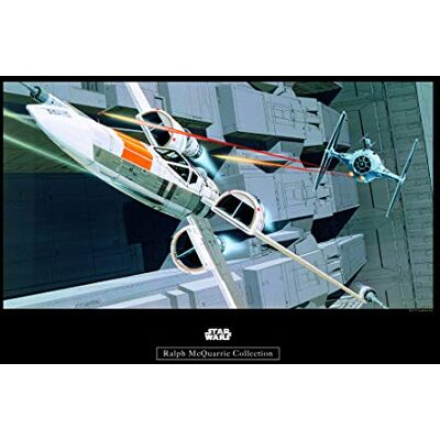 Póster de arte mural clásico de Star Wars WB164 de Komar Póster de arte mural clásico de Star Wars WB164 de Komar