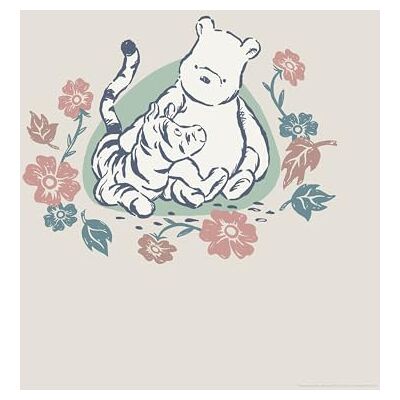 Komar Disney Winnie the Pooh Flowers and Friends Cuadro decorativo para pared (40 x 50 cm), diseño de Winnie the Pooh Flowers and Friends Komar Disney Winnie the Pooh Flowers and Friends Cuadro decorativo para pared (40 x 50 cm), diseño de Winnie the Pooh Flowers and Friends