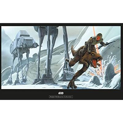Komar Póster de Star Wars Classic RMQ Hoth Battle Ground – Tamaño: 70 x 50 cm (sin marco) Komar Póster de Star Wars Classic RMQ Hoth Battle Ground – Tamaño: 70 x 50 cm (sin marco)