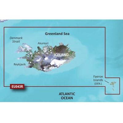 Garmin BlueChart g2 Vision VEU043R Software de navegación (Islandia, Islas Feroe, VGA 1024 x 768 px USB Ethernet, 1024 MB, Intel, PowerPC G4) Garmin BlueChart g2 Vision VEU043R Software de navegación (Islandia, Islas Feroe, VGA 1024 x 768 px USB Ethernet, 1024 MB, Intel, PowerPC G4)