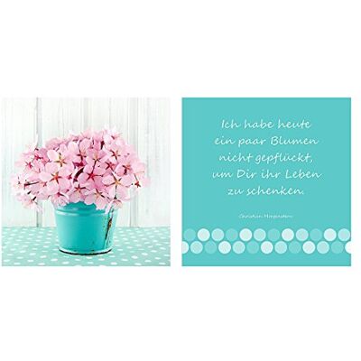 Pro-Art Glas-Art Mix und Match Duo Leben schenken Murales Decorativos (Incluye Dos murales, 20 x 20 cm) Pro-Art Glas-Art Mix und Match Duo Leben schenken Murales Decorativos (Incluye Dos murales, 20 x 20 cm)