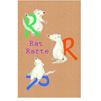 Komar Cuadro de Pared ABC Animal R, póster para habitación Infantil, diseño de Letras, Sala de Estar, Dormitorio, impresión artística, sin Marco, 50 x 70 cm, tamaño 50 x 70 cm (Ancho x Alto) Komar Cuadro de Pared ABC Animal R, póster para habitación Infantil, diseño de Letras, Sala de Estar, Dormitorio, impresión artística, sin Marco, 50 x 70 cm, tamaño 50 x 70 cm (Ancho x Alto)