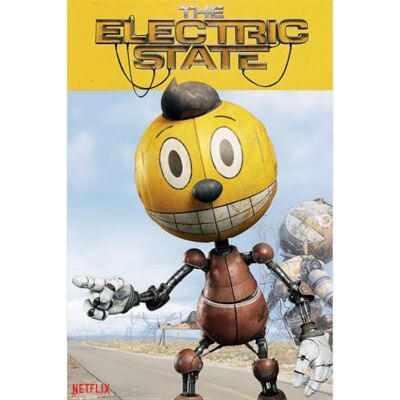 Pyramid Póster oficial de El Estado Eléctrico (Cosmo) Arte decorativo de pared Póster de 61 cm x 91,5 cm para dormitorios, dormitorios y fans Pyramid Póster oficial de El Estado Eléctrico (Cosmo) Arte decorativo de pared Póster de 61 cm x 91,5 cm para dormitorios, dormitorios y fans