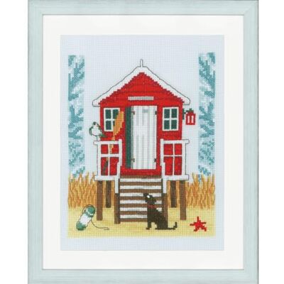 Vervaco Kits De Punto De Cruz Contado Cuadros Decoracion DIY Creativo Kit CASA DE PLAYA Manualidades Arte De Pared Bordar Kit Principiantes Regalo ca. 18 x 21 cm Cross Stitch Embroidery Vervaco Kits De Punto De Cruz Contado Cuadros Decoracion DIY Creativo Kit CASA DE PLAYA Manualidades Arte De Pared Bordar Kit Principiantes Regalo ca. 18 x 21 cm Cross Stitch Embroidery