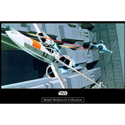 Komar Cuadro mural Star Wars Classic RMQ X-Wing vs TIE-Fighter, decoración de habitación infantil, sin marco, , tamaño: 40 x 30 cm (ancho x alto) Komar Cuadro mural Star Wars Classic RMQ X-Wing vs TIE-Fighter, decoración de habitación infantil, sin marco, , tamaño: 40 x 30 cm (ancho x alto)