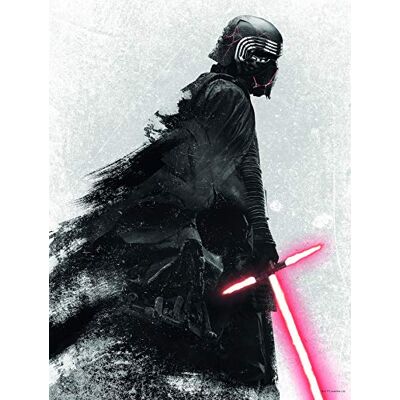 Komar EP9 Kylo Vader Shadow Cuadro de Pared (no Incluye Marco, 3 tamaños), diseño de Star Wars, carbón, Komar EP9 Kylo Vader Shadow Cuadro de Pared (no Incluye Marco, 3 tamaños), diseño de Star Wars, carbón,