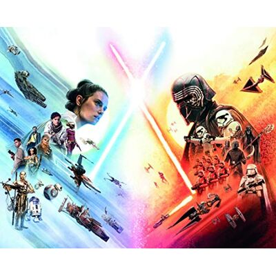 Komar Póster de Star Wars Movie Habitación de niños, habitación juvenil, decoración, impresión artística sin marco Tamaño: 50 x 40 cm (ancho x alto), multicolor Komar Póster de Star Wars Movie Habitación de niños, habitación juvenil, decoración, impresión artística sin marco Tamaño: 50 x 40 cm (ancho x alto), multicolor