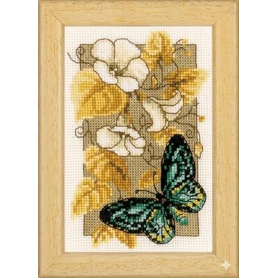 Vervaco Vevaco Kits De Punto De Cruz Contado Cuadros Decoracion DIY Creativo Kit MARIPOSAS Y FLORES Manualidades Arte De Pared Bordar Kit Principiantes Regalo ca. 8 x 12 cm Cross Stitch Embroidery Vervaco Vevaco Kits De Punto De Cruz Contado Cuadros Decoracion DIY Creativo Kit MARIPOSAS Y FLORES Manualidades Arte De Pared Bordar Kit Principiantes Regalo ca. 8 x 12 cm Cross Stitch Embroidery