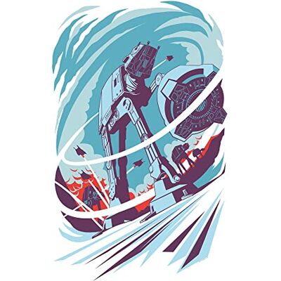 Komar Póster de Star Wars Classic Vector Hoth Tamaño: 50 x 70 cm (sin marco) Komar Póster de Star Wars Classic Vector Hoth Tamaño: 50 x 70 cm (sin marco)