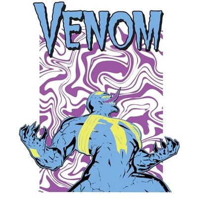 Komar Marvel Venom Colourful Scream Cuadro decorativo para habitación infantil (40 x 50 cm), diseño de cuadros Komar Marvel Venom Colourful Scream Cuadro decorativo para habitación infantil (40 x 50 cm), diseño de cuadros