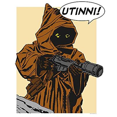 Komar Cuadro de Pared de Star Wars Classic Comic Quote Java para habitación de niños, habitación Juvenil, decoración, impresión artística, sin Marco, Disponible en Tres tamaños, carbón, Komar Cuadro de Pared de Star Wars Classic Comic Quote Java para habitación de niños, habitación Juvenil, decoración, impresión artística, sin Marco, Disponible en Tres tamaños, carbón,