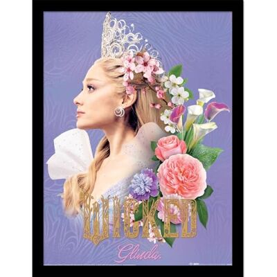 Pyramid Impresión oficial de Wicked 2 Collector (Glinda Flowers) Arte decorativo premium para amantes del teatro y coleccionistas Póster enmarcado de 30 cm x 40 cm Pyramid Impresión oficial de Wicked 2 Collector (Glinda Flowers) Arte decorativo premium para amantes del teatro y coleccionistas Póster enmarcado de 30 cm x 40 cm