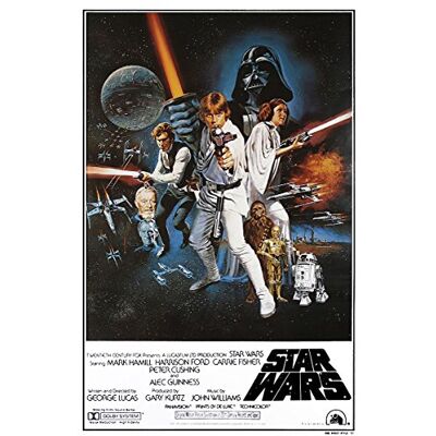 Close Up Star Wars Póster Episodio IV: Una Nueva Esperanza (68,5cm x 101,5cm) Close Up Star Wars Póster Episodio IV: Una Nueva Esperanza (68,5cm x 101,5cm)