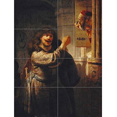 Artery8 PANPDG0872 - Póster de Rembrandt Samson - Impresión de alta calidad Artery8 PANPDG0872 - Póster de Rembrandt Samson - Impresión de alta calidad