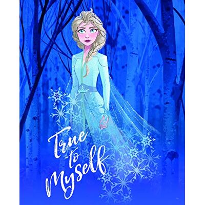 Komar Disney cm Cuadro Decorativo para habitación de bebé, diseño de Frozen 2 Elsa True to Myself, sin Marco (40 x 50 cm) Komar Disney cm Cuadro Decorativo para habitación de bebé, diseño de Frozen 2 Elsa True to Myself, sin Marco (40 x 50 cm)