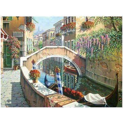 Pracht Creatives Hobby Pracht Hobby Set de Pintura con Diamantes, Cuadro con Motivo de Venecia y Accesorios, Set de Manualidades para Pintar con Piedras Brillantes, para niños a Partir de 5 años Pracht Creatives Hobby Pracht Hobby Set de Pintura con Diamantes, Cuadro con Motivo de Venecia y Accesorios, Set de Manualidades para Pintar con Piedras Brillantes, para niños a Partir de 5 años