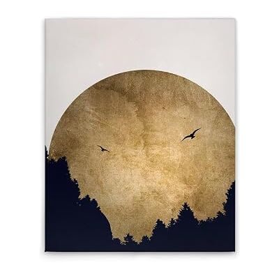 A.S. Création WTD Lienzo decorativo (40 x 50 cm), color negro y dorado A.S. Création WTD Lienzo decorativo (40 x 50 cm), color negro y dorado