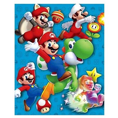 Pyramid International Super Mario Poster 3D Power Up Pyramid International Super Mario Poster 3D Power Up