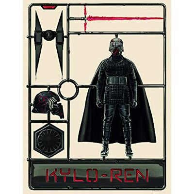 Komar – Cuadro de Pared de Star Wars Toy Kylo para habitación de niños, habitación Juvenil, decoración, impresión artística sin Marco, Disponible en Tres tamaños, carbón, Komar – Cuadro de Pared de Star Wars Toy Kylo para habitación de niños, habitación Juvenil, decoración, impresión artística sin Marco, Disponible en Tres tamaños, carbón,