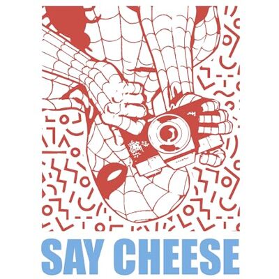 Komar Mural de Marvel Spider-Man Say Cheese Red – Tamaño 50 x 70 cm – Decoración para habitación infantil Komar Mural de Marvel Spider-Man Say Cheese Red – Tamaño 50 x 70 cm – Decoración para habitación infantil