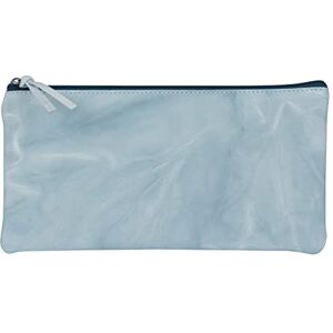 Clairefontaine , Estuche escolar plano azul cielo patrón Tie & Dye 22 x 11 cm de piel auténtica de cordero, Suministro escolar, Estuche de lápices de colores, Estuche para lápices, Portaplumas Clairefontaine , Estuche escolar plano azul cielo patrón Tie & Dye 22 x 11 cm de piel auténtica de cordero, Suministro escolar, Estuche de lápices de colores, Estuche para lápices, Portaplumas