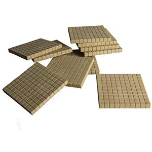WISSNER ® aktiv lernen Dienes cien platos (10 piezas) RE-Wood® WISSNER ® aktiv lernen Dienes cien platos (10 piezas) RE-Wood®