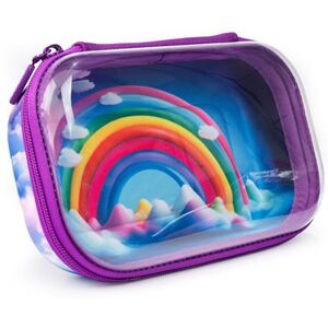 ZIPIT Caja de lápices Transparente para, arcoíris, Large Pencil Pouch, Estuche para lápices ZIPIT Caja de lápices Transparente para, arcoíris, Large Pencil Pouch, Estuche para lápices