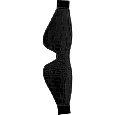 DREAM TOYS BLAZE BLINDFOLD CROCO BLACK DREAM TOYS BLAZE BLINDFOLD CROCO BLACK