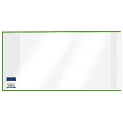 VELOFLEX Funda para libros 270 x 540 mm, PP transparente, 10 unidades VELOFLEX Funda para libros 270 x 540 mm, PP transparente, 10 unidades