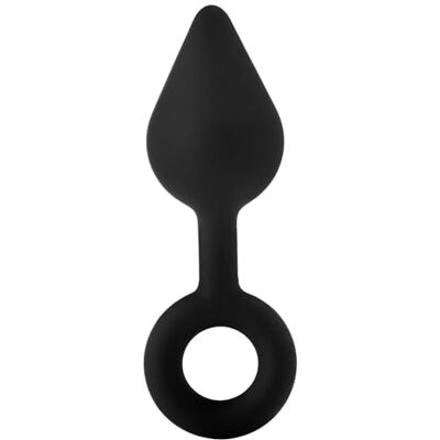 DREAM TOYS FANTASSTIC XL SINGLE DROP PLUG BLACK DREAM TOYS FANTASSTIC XL SINGLE DROP PLUG BLACK