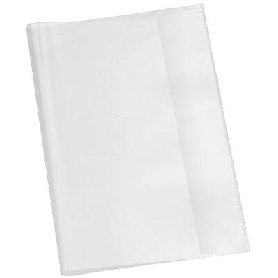 VELOFLEX Fundas para cuadernos DIN A4 de PP transparente, 25 unidades VELOFLEX Fundas para cuadernos DIN A4 de PP transparente, 25 unidades