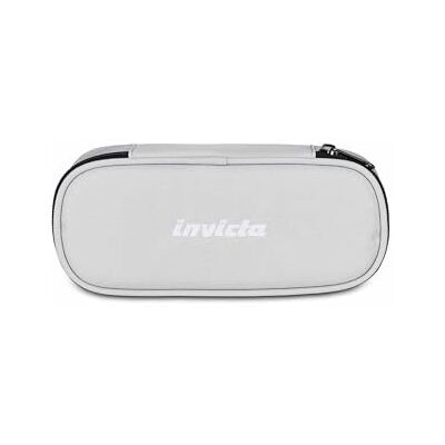 Invicta Portalápices Escolar Lip, Gris, Efecto Shine, Bolsillo Interior con Cremallera y Trabillas elásticas portalápices, Accesorios Mochila, Escuela Secundaria y Superior, para niño y niña Invicta Portalápices Escolar Lip, Gris, Efecto Shine, Bolsillo Interior con Cremallera y Trabillas elásticas portalápices, Accesorios Mochila, Escuela Secundaria y Superior, para niño y niña