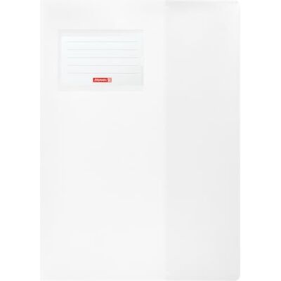 BRUNNEN FACT!pp Funda para cuaderno, 215 x 308 mm, A4, color blanco BRUNNEN FACT!pp Funda para cuaderno, 215 x 308 mm, A4, color blanco
