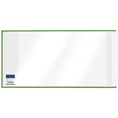 VELOFLEX Funda para libros 265 x 540 mm, PP transparente, 10 unidades VELOFLEX Funda para libros 265 x 540 mm, PP transparente, 10 unidades