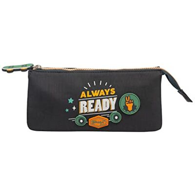 Mr. Wonderful Triple Pencil Case Adventure Always Ready Mr. Wonderful Triple Pencil Case Adventure Always Ready