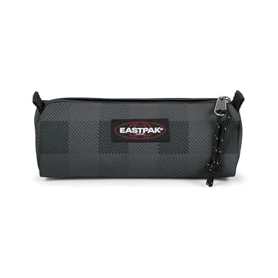 EASTPAK Estuche Individual Benchmark, Bolsa compacta de papelería con Cremallera y Gran Compartimento Principal, 6 x 20.5 x 7.5 cm, Checker Grey EASTPAK Estuche Individual Benchmark, Bolsa compacta de papelería con Cremallera y Gran Compartimento Principal, 6 x 20.5 x 7.5 cm, Checker Grey