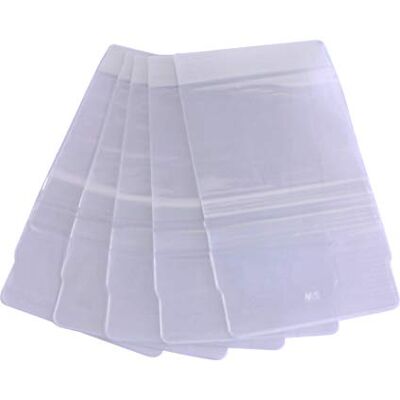 Bright Ideas Cubiertas de libro de PVC, 19,8 x 31 cm Bright Ideas Cubiertas de libro de PVC, 19,8 x 31 cm
