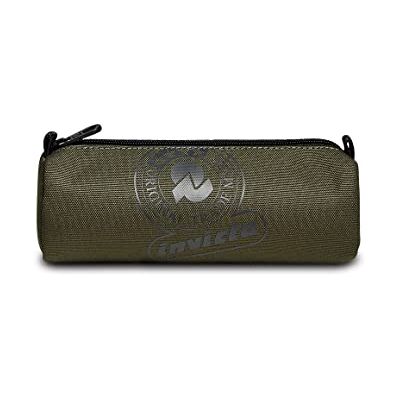 Invicta Estuche Escolar Ovalado 1 Compartimiento – Bolsa Logo, Green Military Soporte para Bolígrafos Escolares – para Niños, Niñas y Adolescentes Portalápices Invicta Estuche Escolar Ovalado 1 Compartimiento – Bolsa Logo, Green Military Soporte para Bolígrafos Escolares – para Niños, Niñas y Adolescentes Portalápices